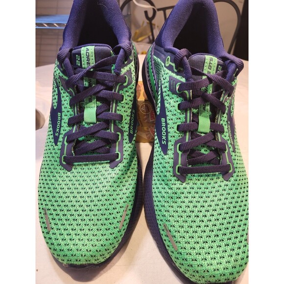 Brooks mens Sneakers, 10, Green And Blue, Very Good Cond main image 5